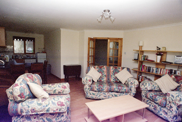 Living room & kitchen